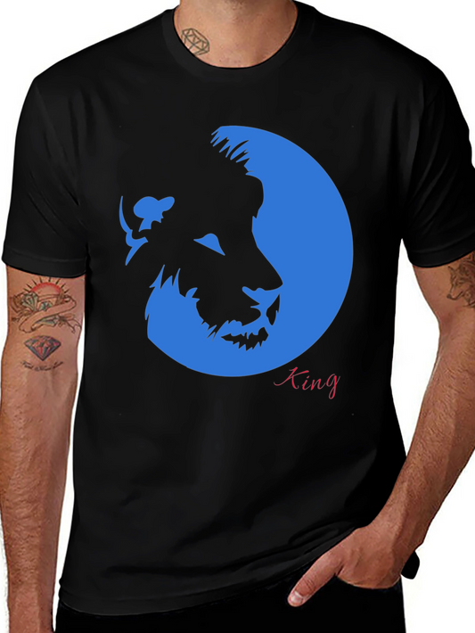 Lion King Graphic Black T-Shirt