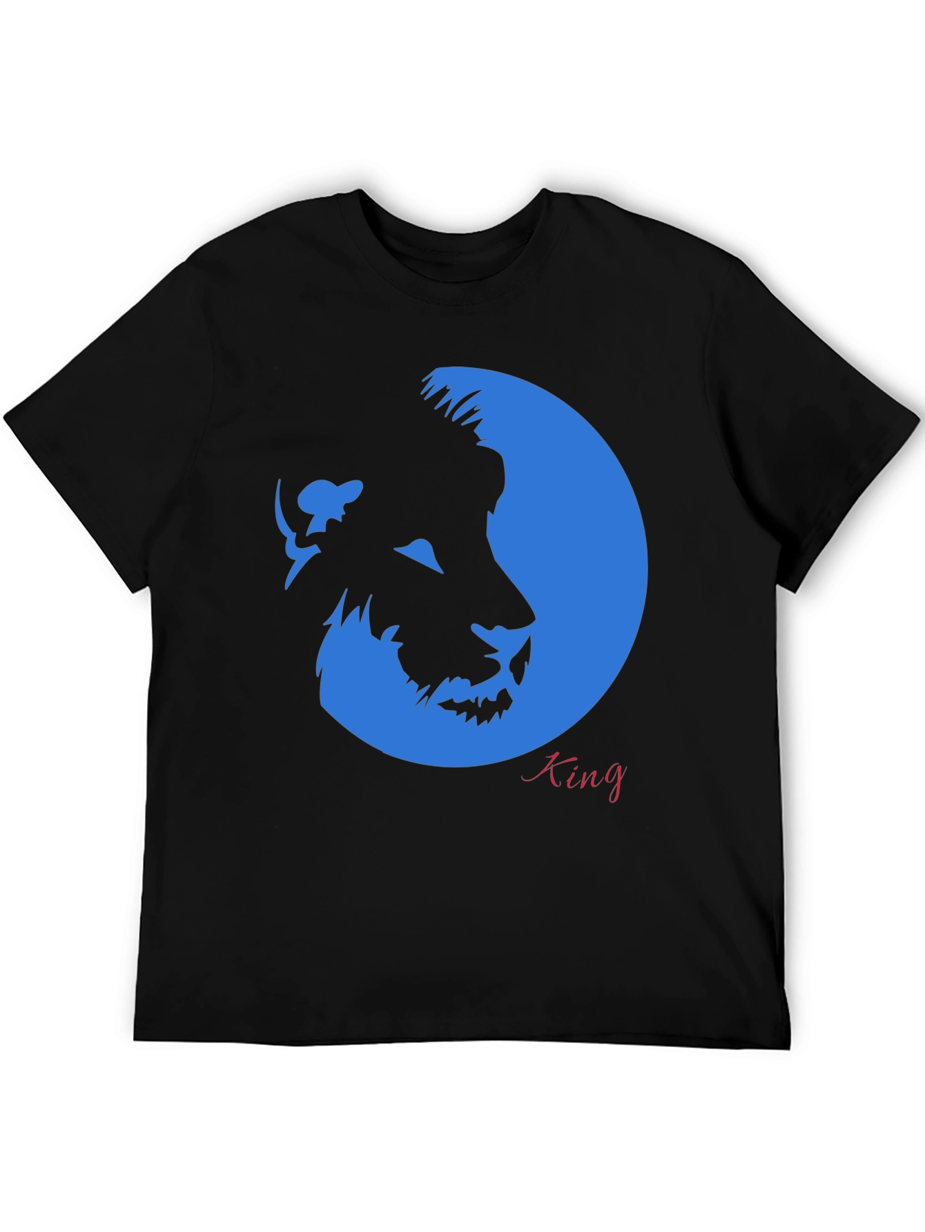 Lion King Graphic Black T-Shirt