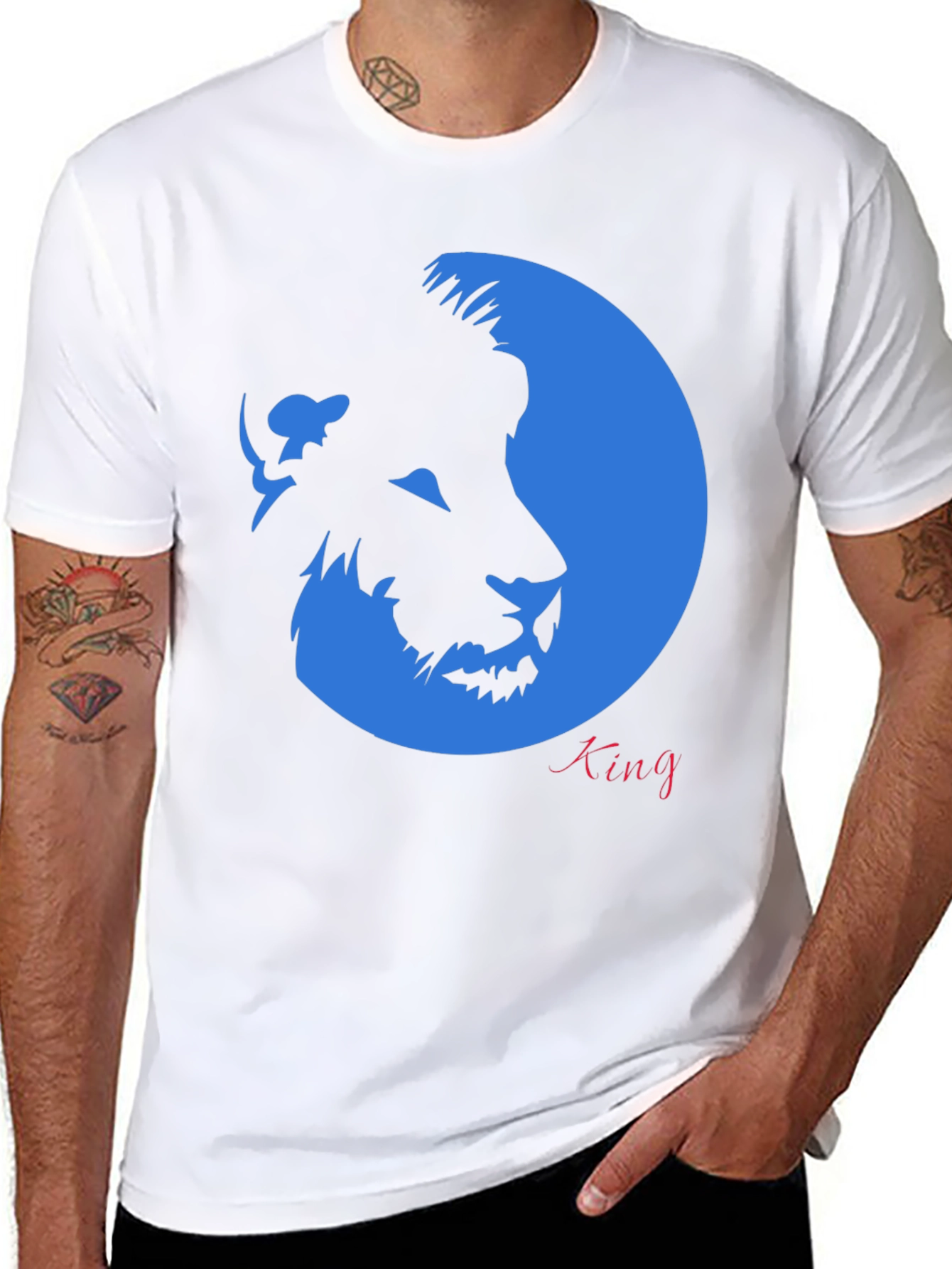 Lion King Graphic Black T-Shirt
