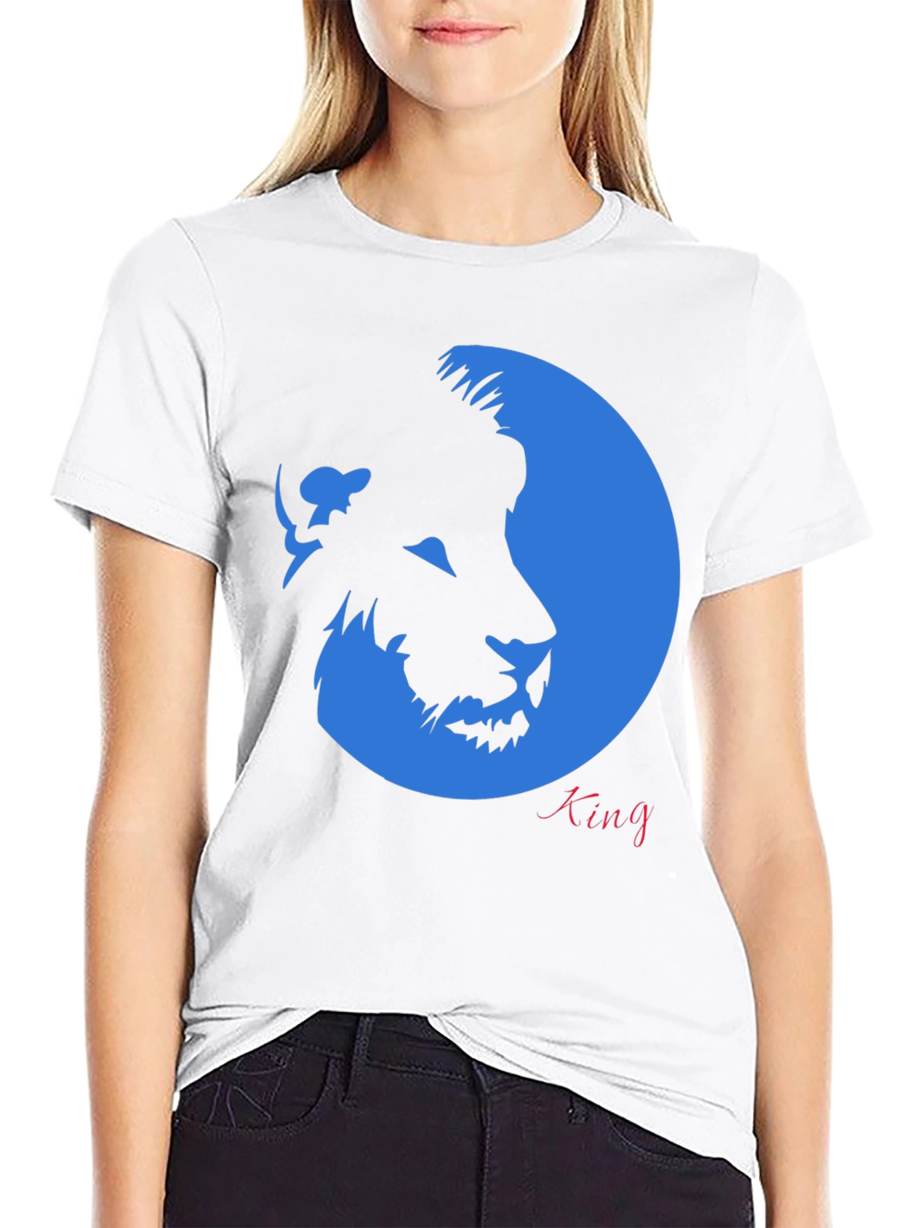 Lion King Graphic Black T-Shirt