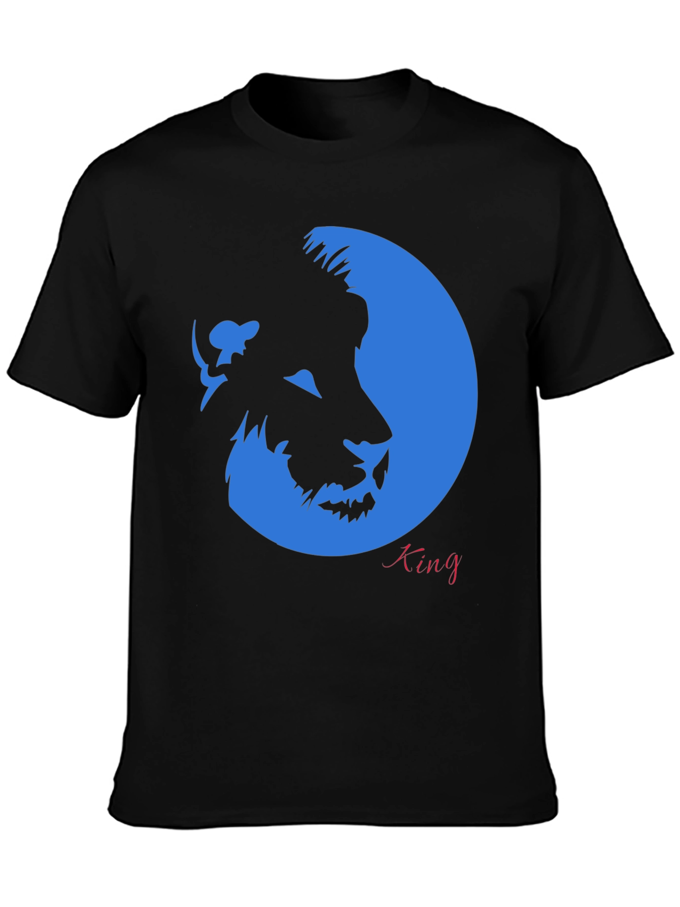 Lion King Graphic Black T-Shirt