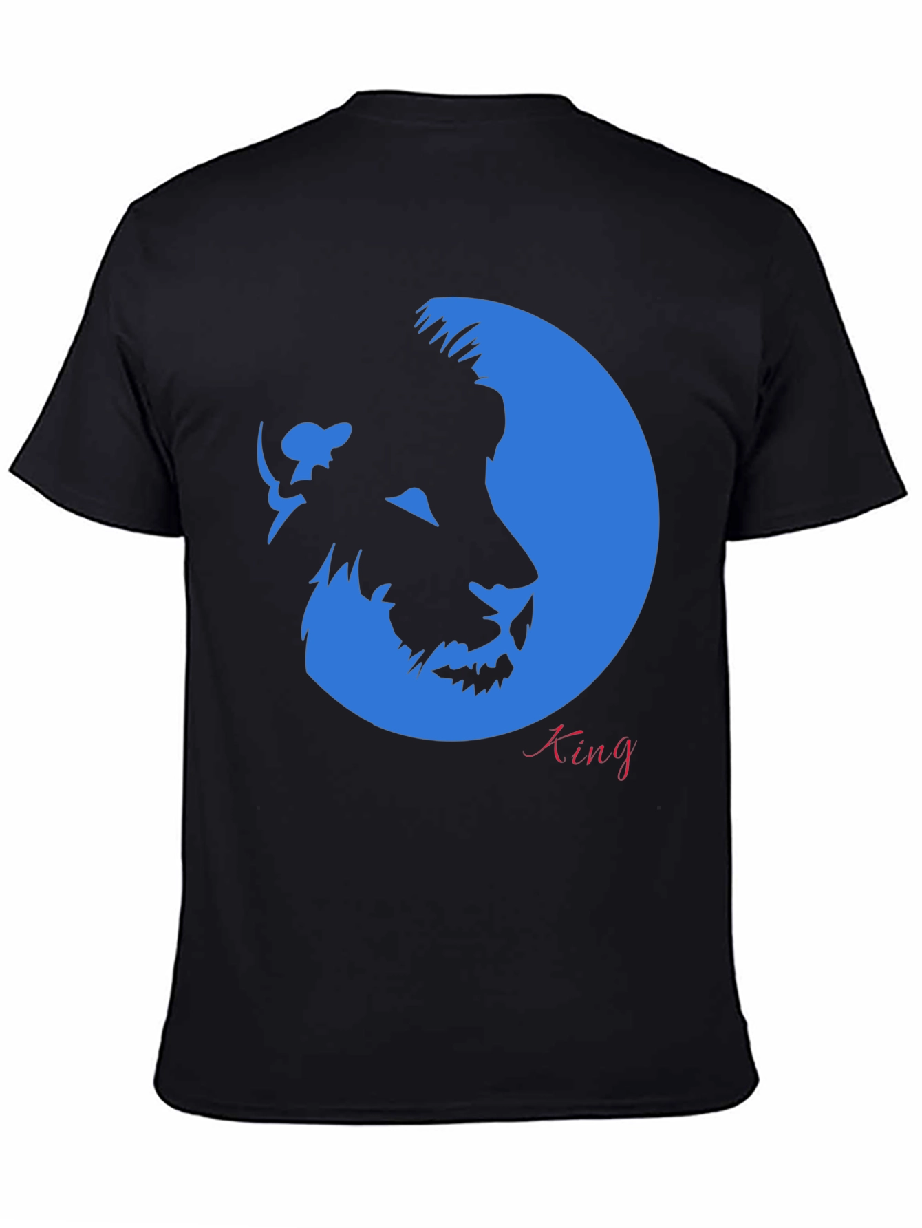 Lion King Graphic Black T-Shirt