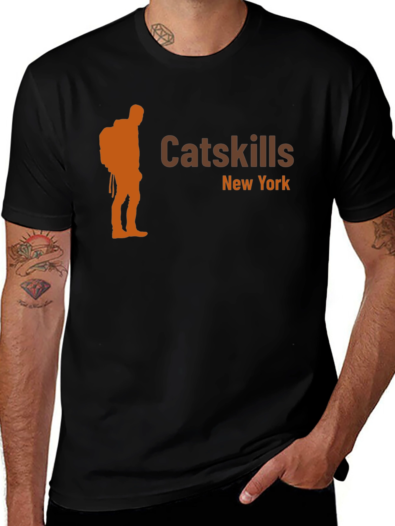 Catskills New York Hiking T-Shirt