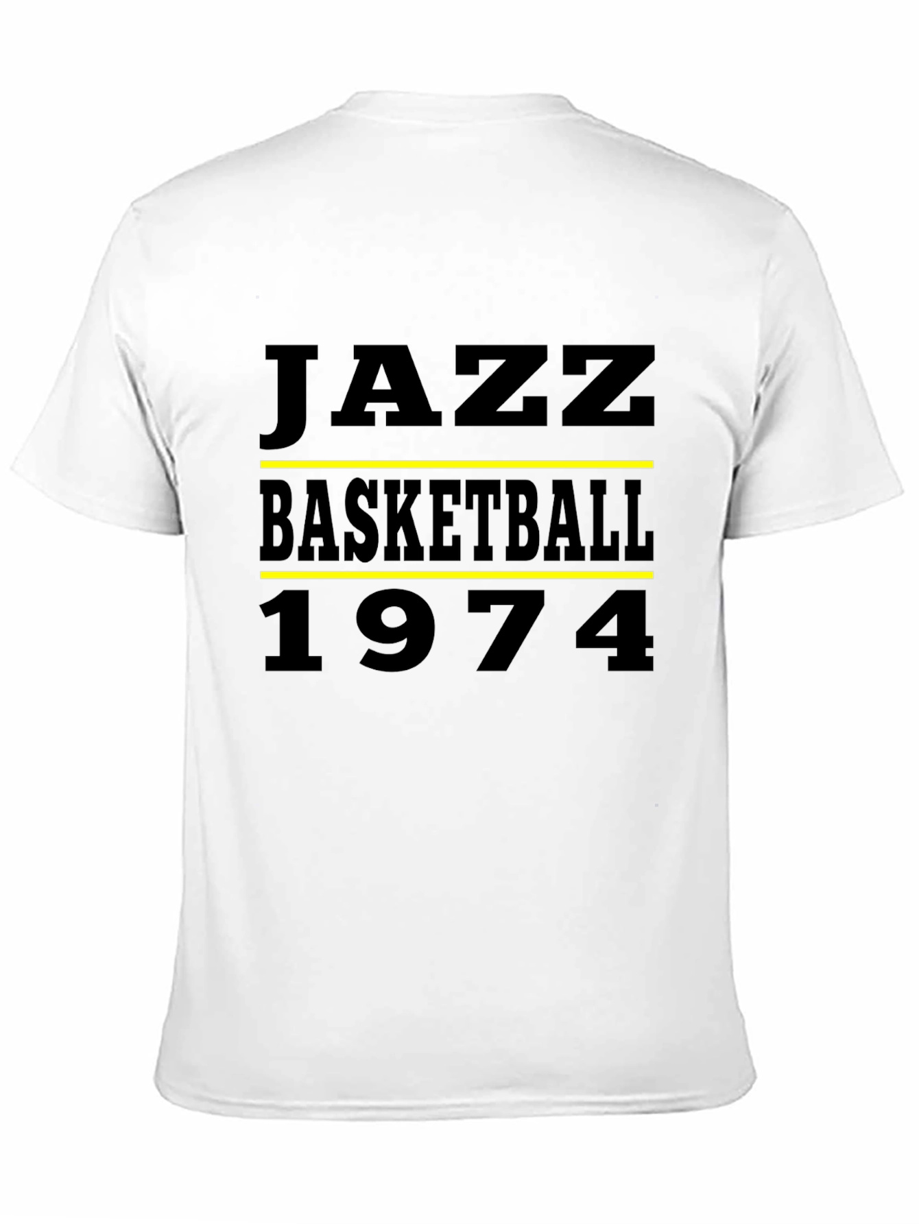 Jazz Basketball 1974 Black T-Shirt
