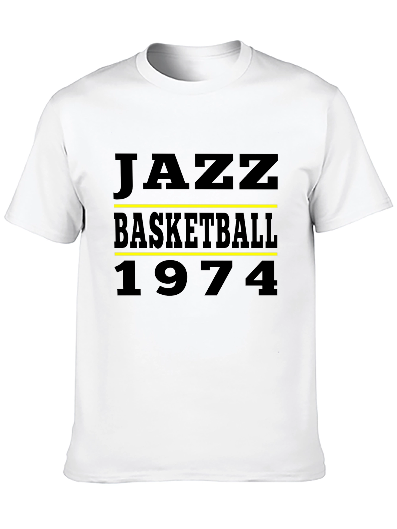 Jazz Basketball 1974 Black T-Shirt