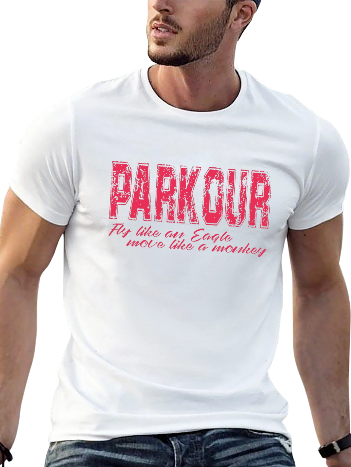 Parkour T-Shirt - Fly Like An Eagle