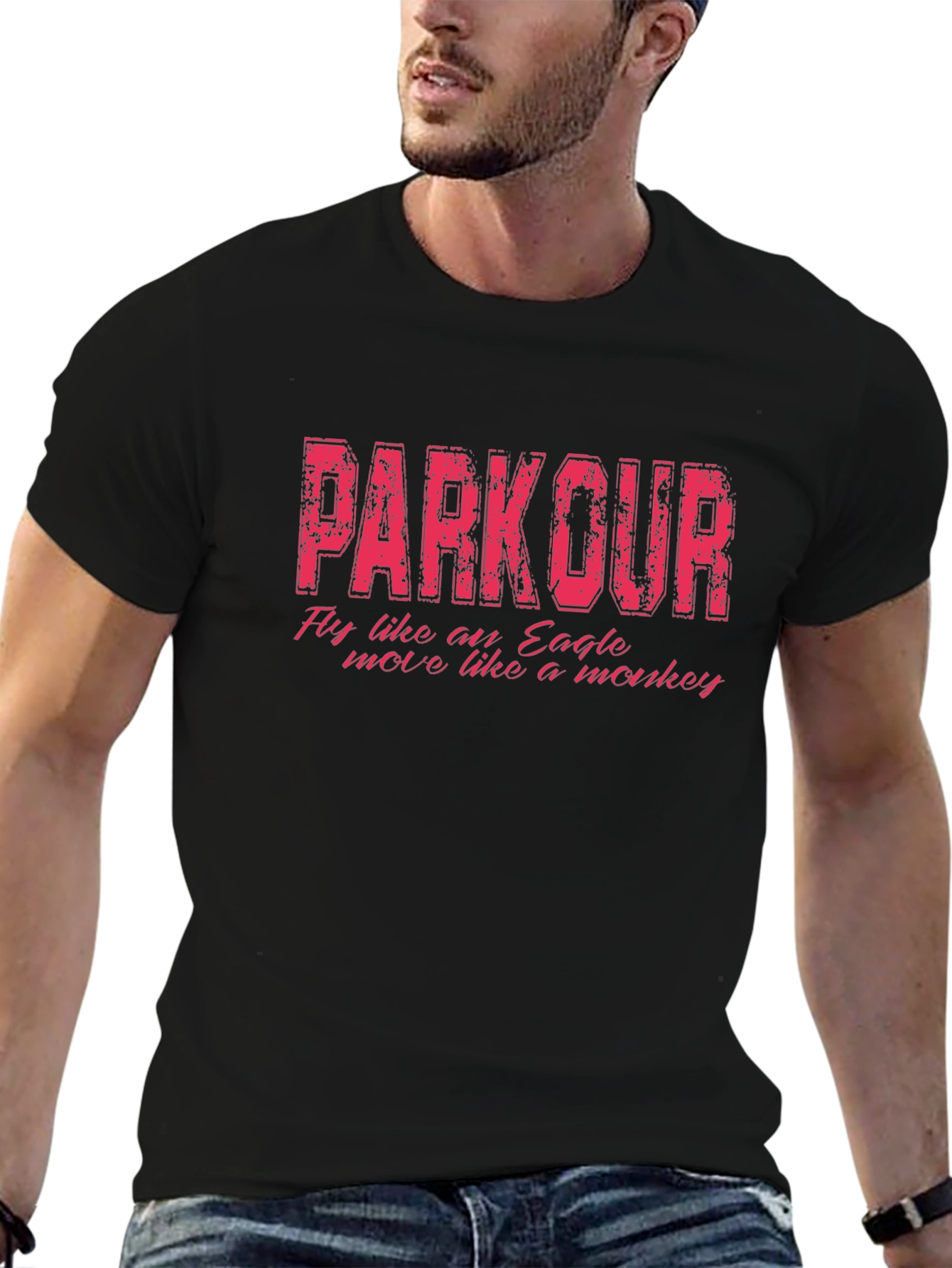 Parkour T-Shirt - Fly Like An Eagle