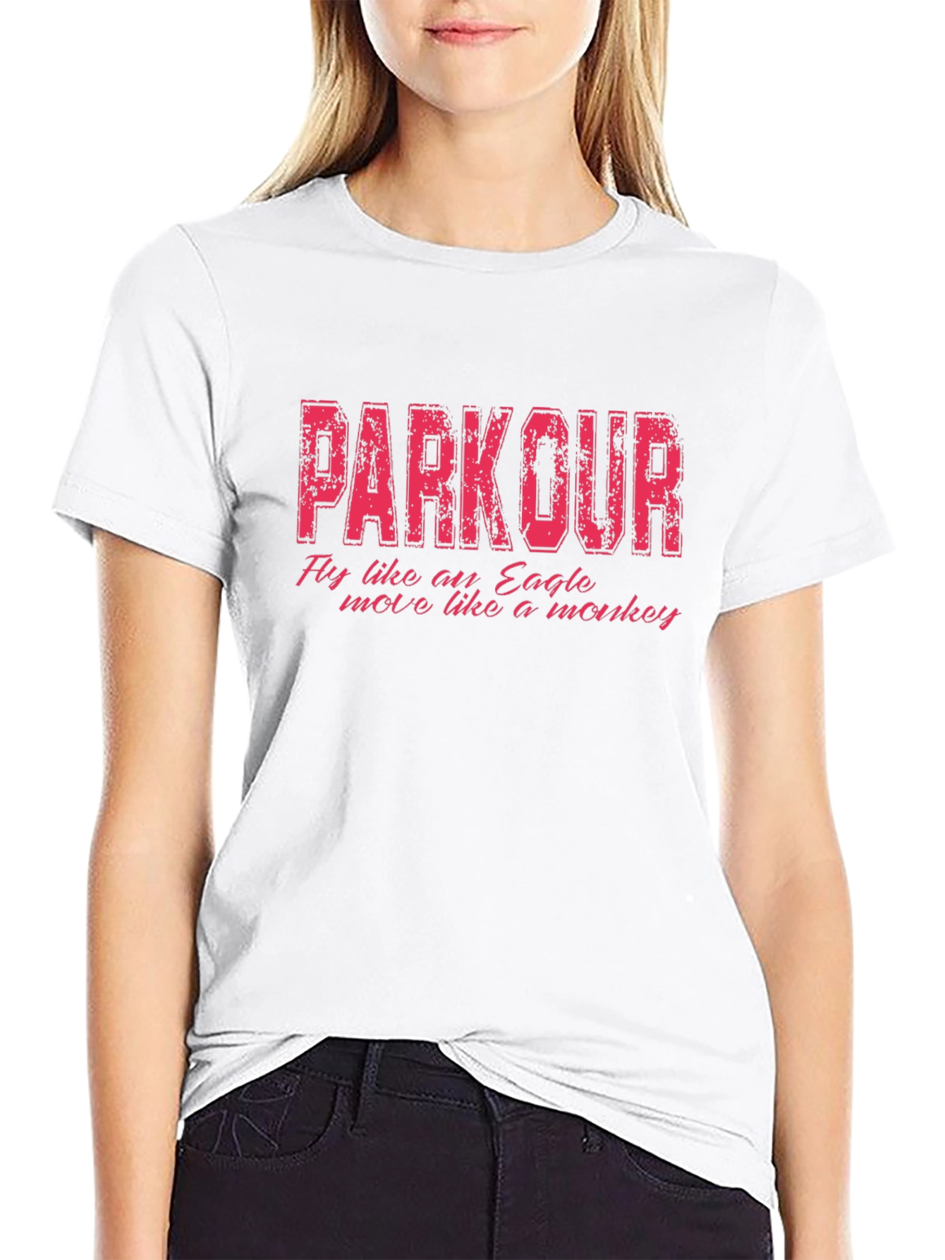 Parkour T-Shirt - Fly Like An Eagle