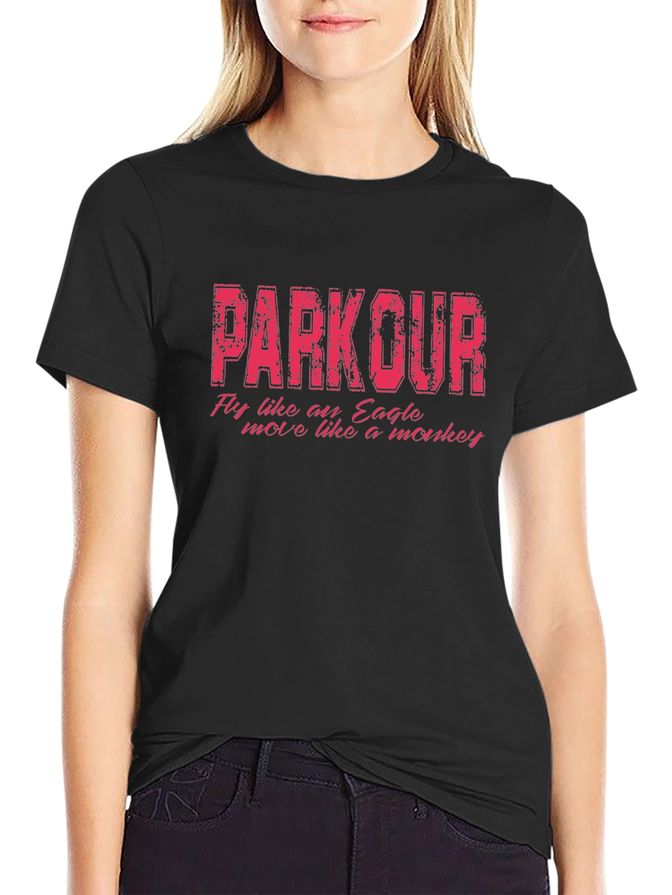 Parkour T-Shirt - Fly Like An Eagle