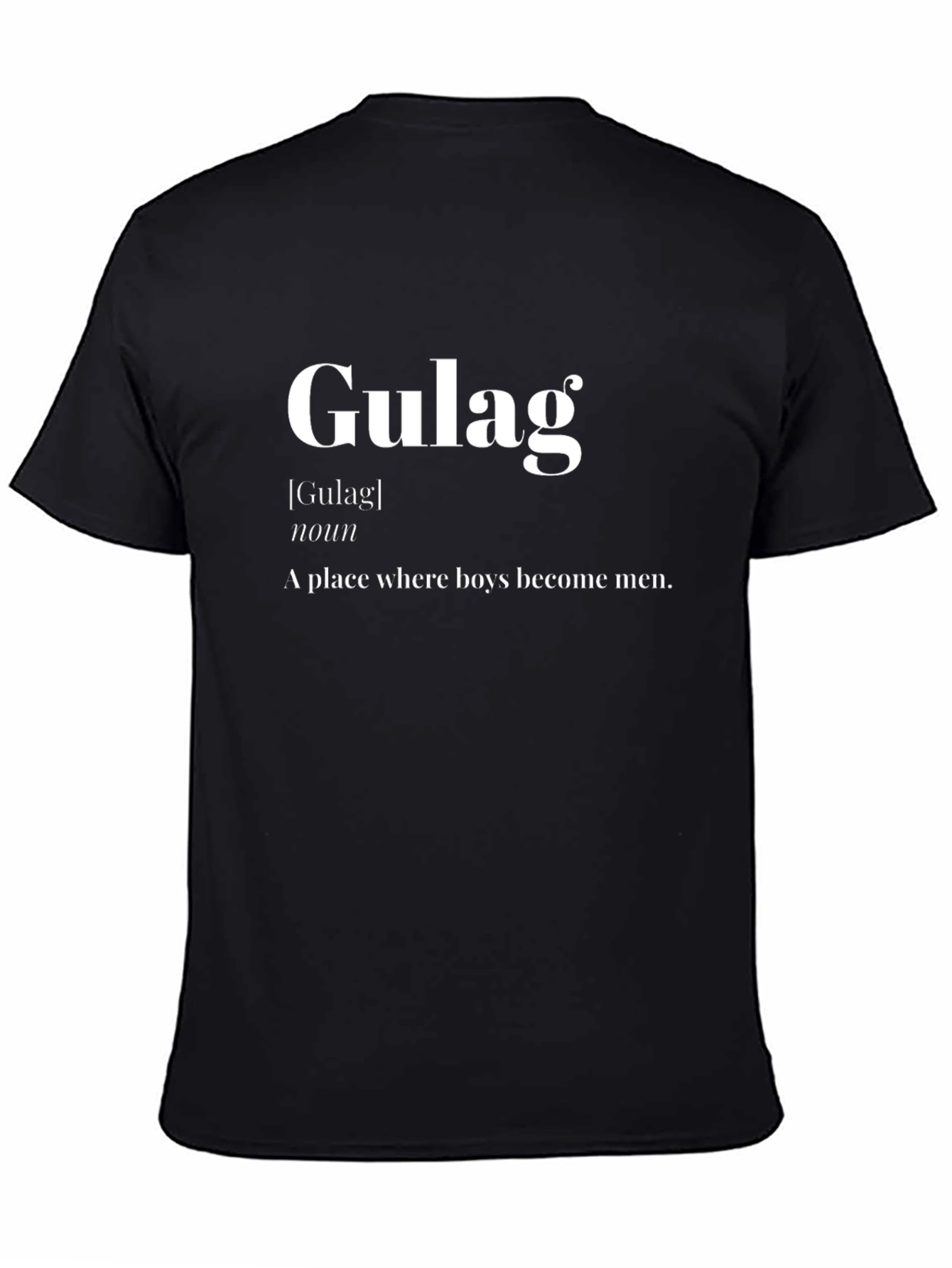 Gulag Definition T-Shirt - Funny Graphic Tee