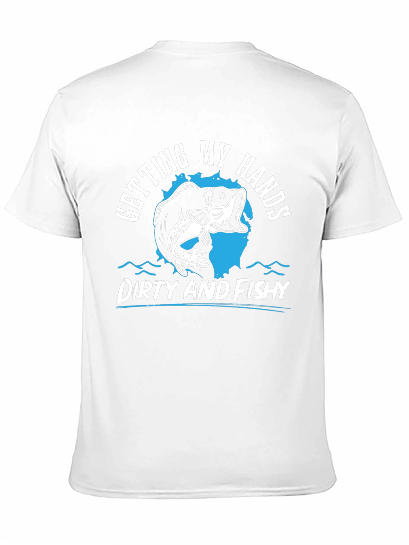 Dirty and Fishy T-Shirt: Fishing Enthusiast Tee