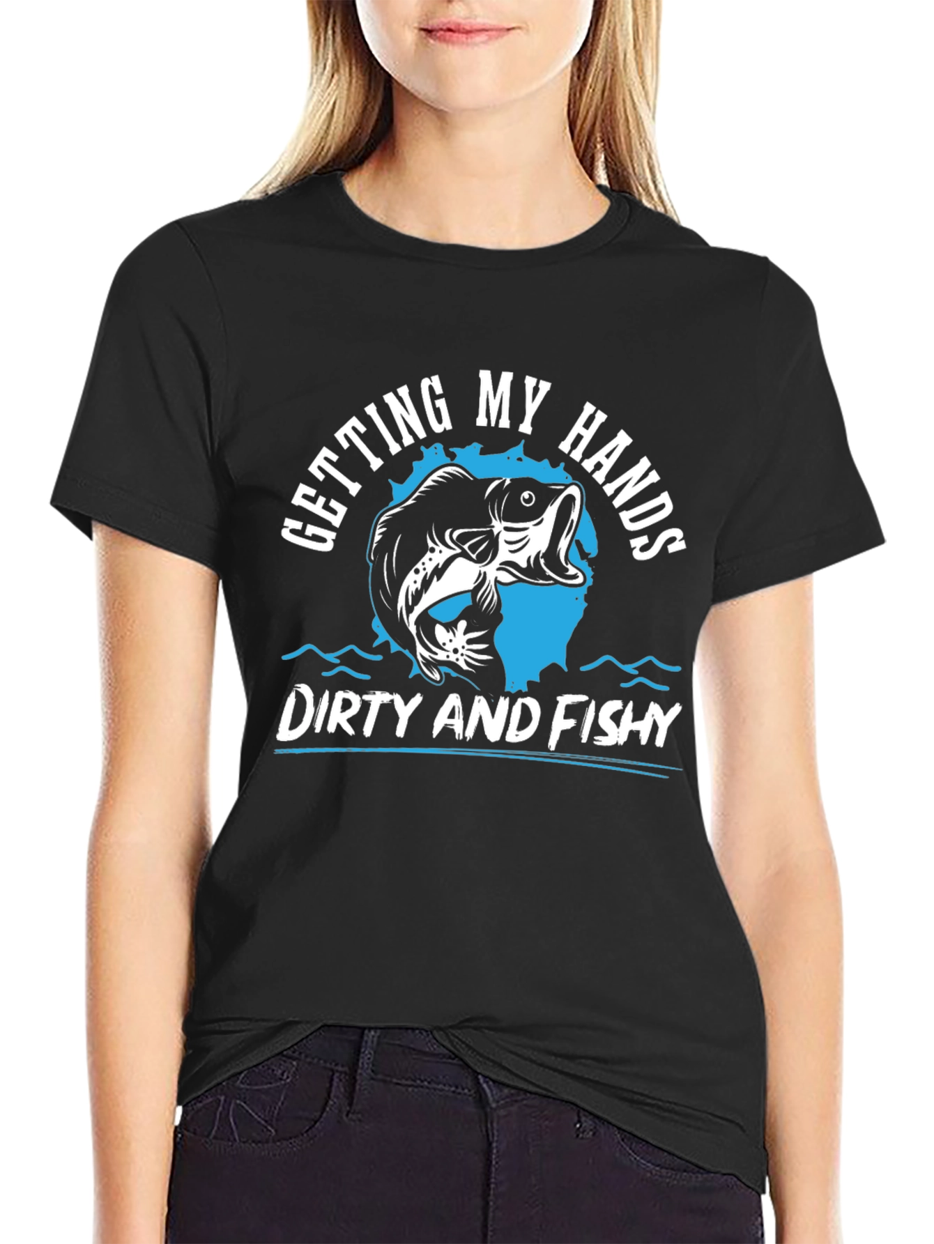 Dirty and Fishy T-Shirt: Fishing Enthusiast Tee