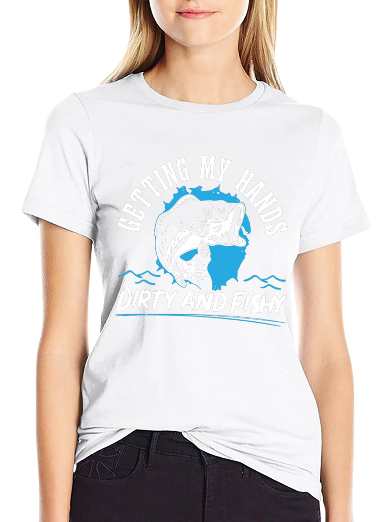 Dirty and Fishy T-Shirt: Fishing Enthusiast Tee