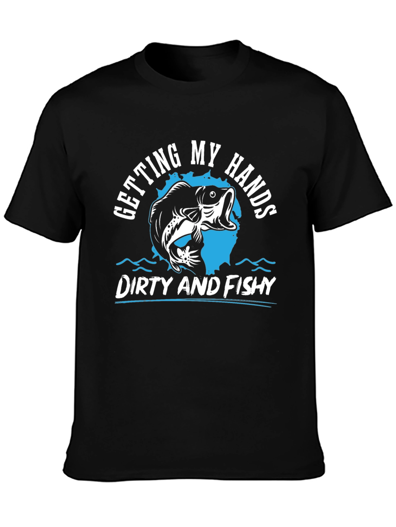Dirty and Fishy T-Shirt: Fishing Enthusiast Tee