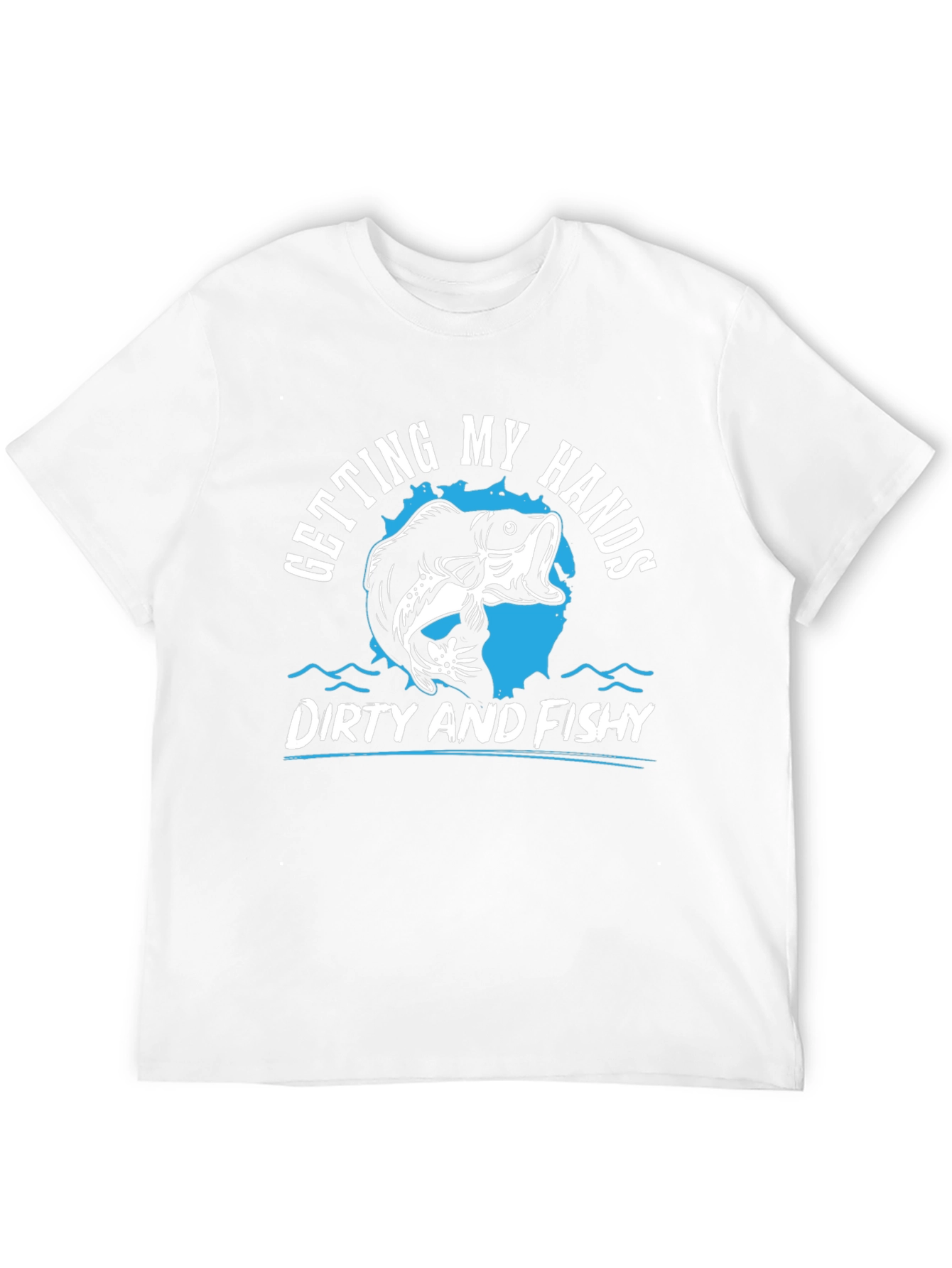 Dirty and Fishy T-Shirt: Fishing Enthusiast Tee