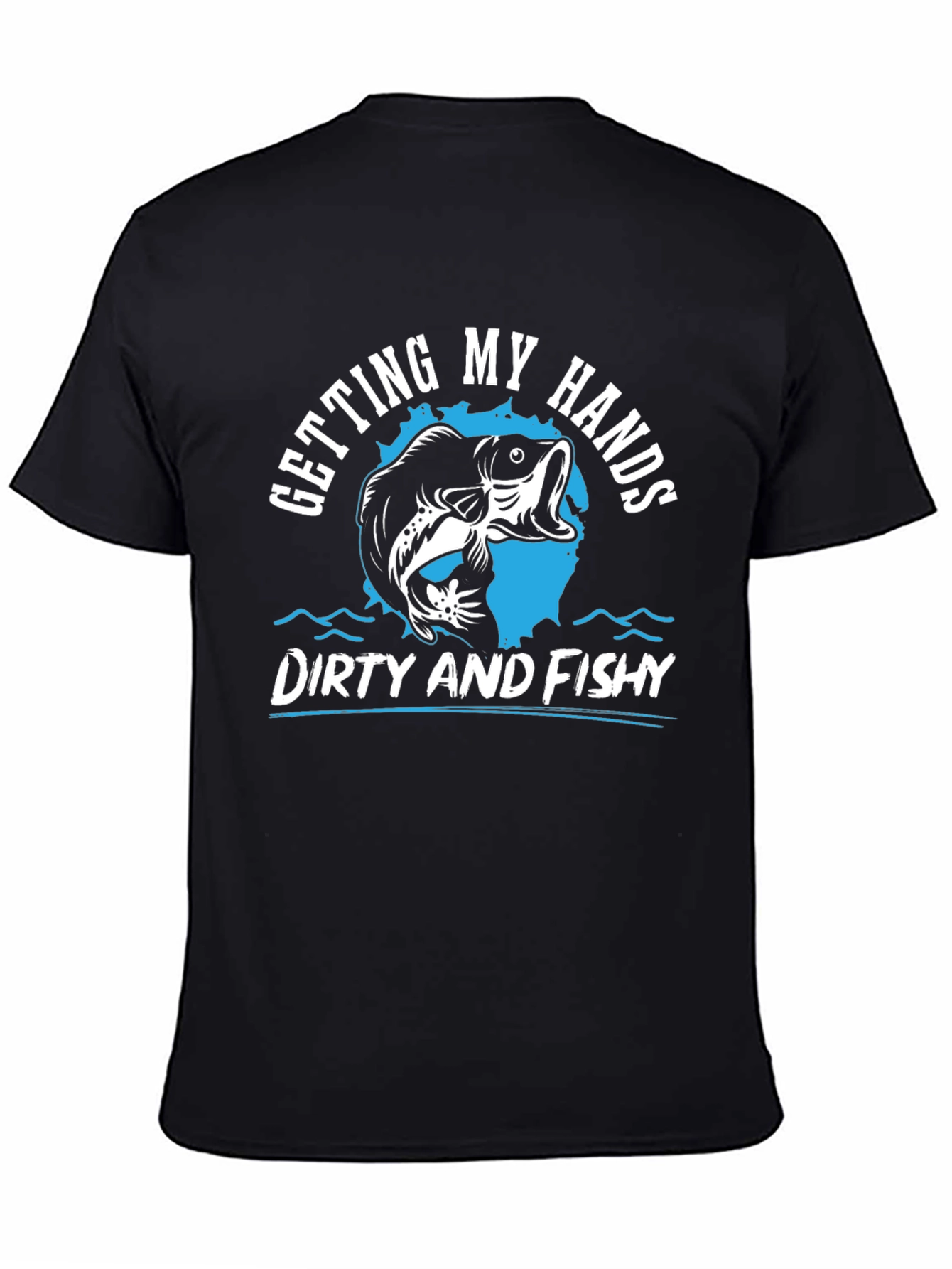 Dirty and Fishy T-Shirt: Fishing Enthusiast Tee