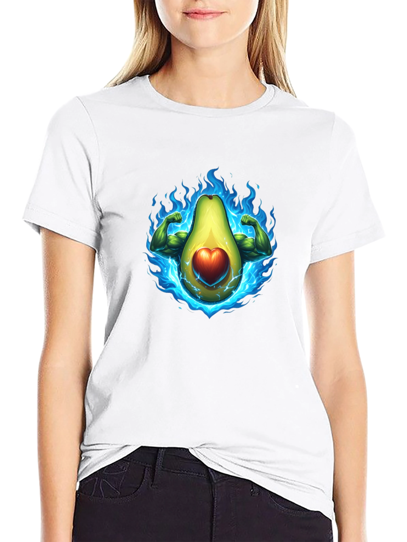 Avocado Muscle Shirt - Funny Fitness Tee