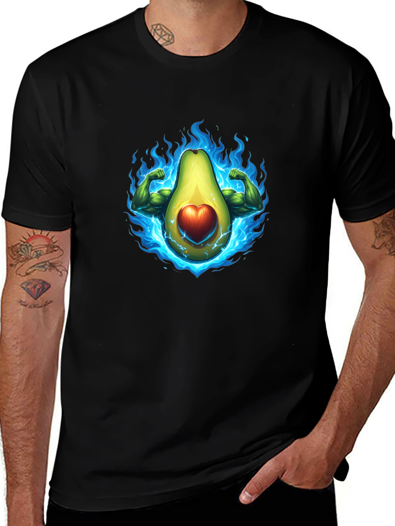 Avocado Muscle Shirt - Funny Fitness Tee