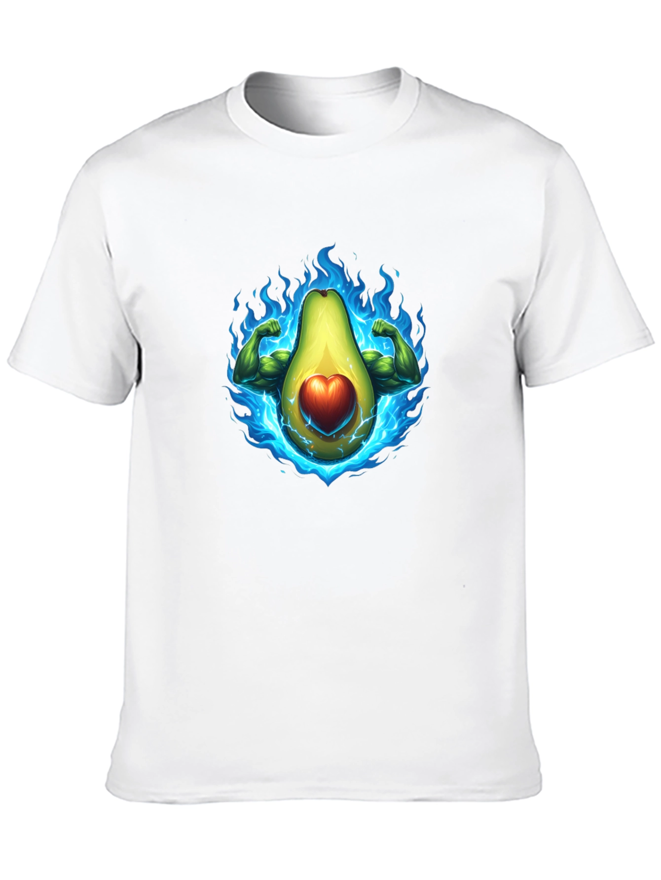 Avocado Muscle Shirt - Funny Fitness Tee