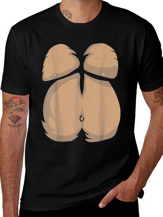 Funny Hairy Belly T-Shirt