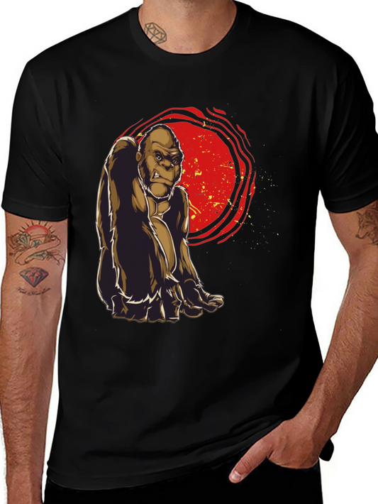 Gorilla Graphic Tee - Cool Ape Design