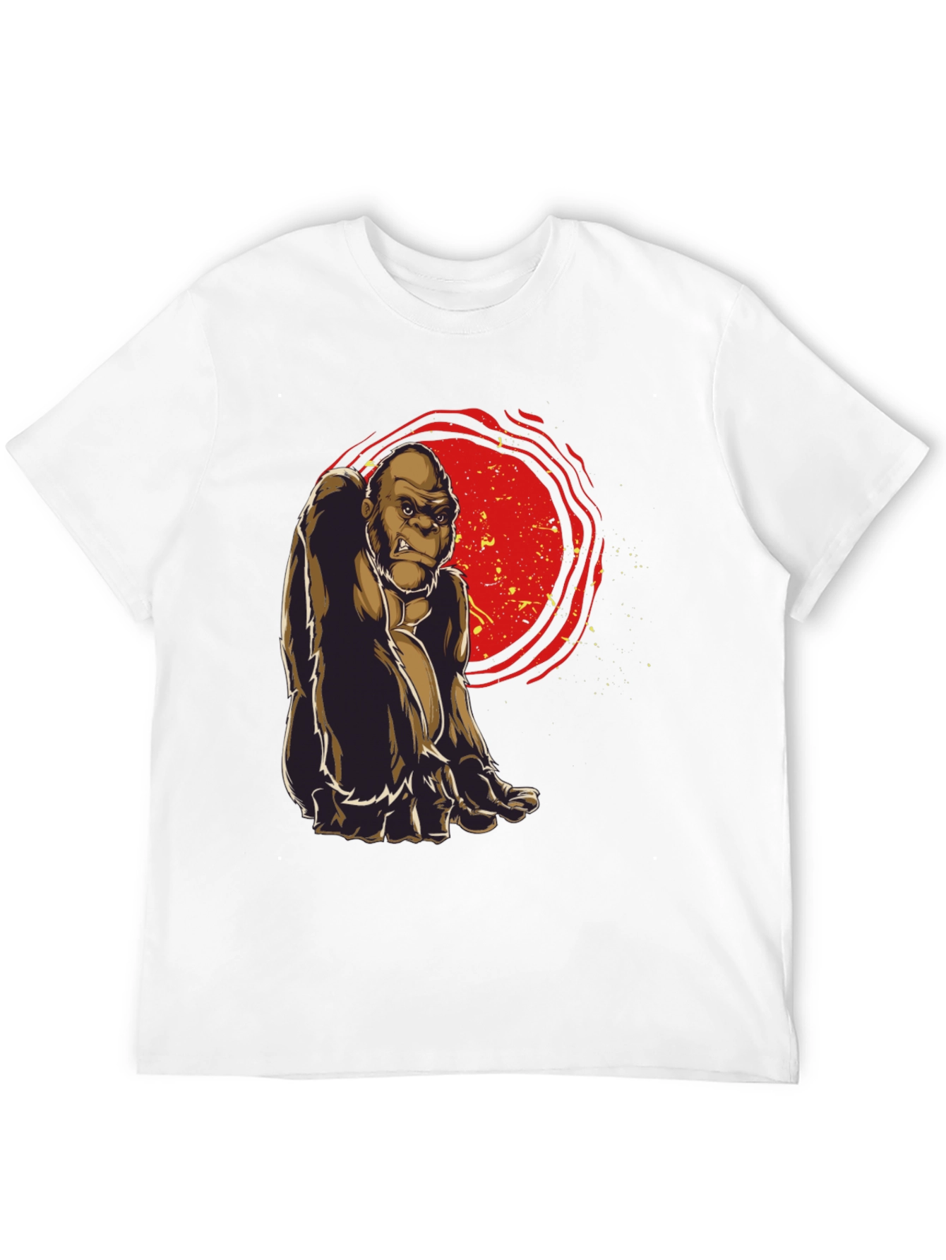 Gorilla Graphic Tee - Cool Ape Design