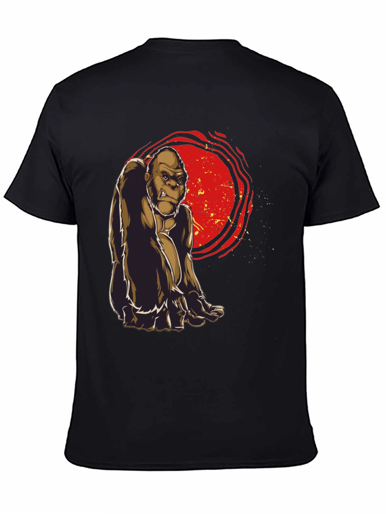 Gorilla Graphic Tee - Cool Ape Design