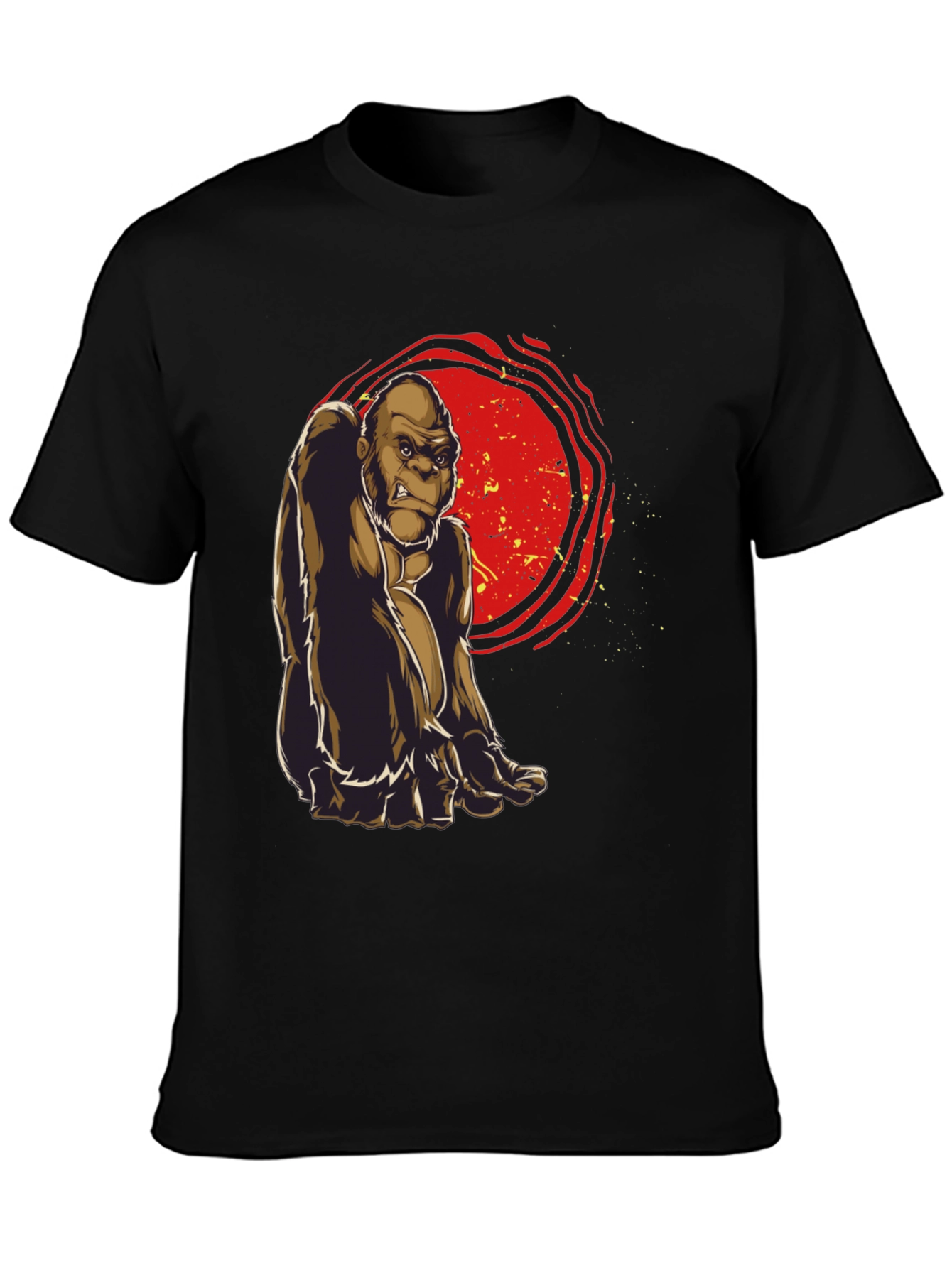 Gorilla Graphic Tee - Cool Ape Design