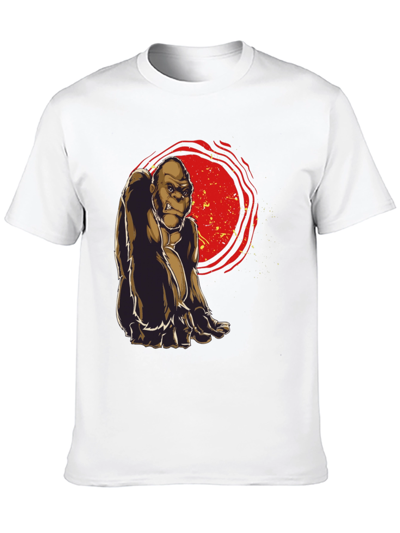 Gorilla Graphic Tee - Cool Ape Design