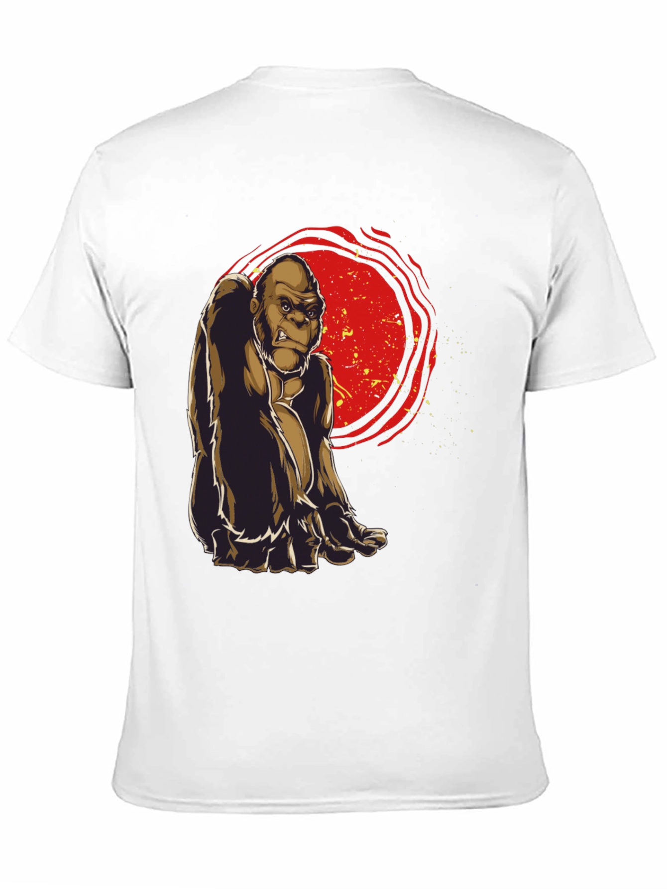 Gorilla Graphic Tee - Cool Ape Design