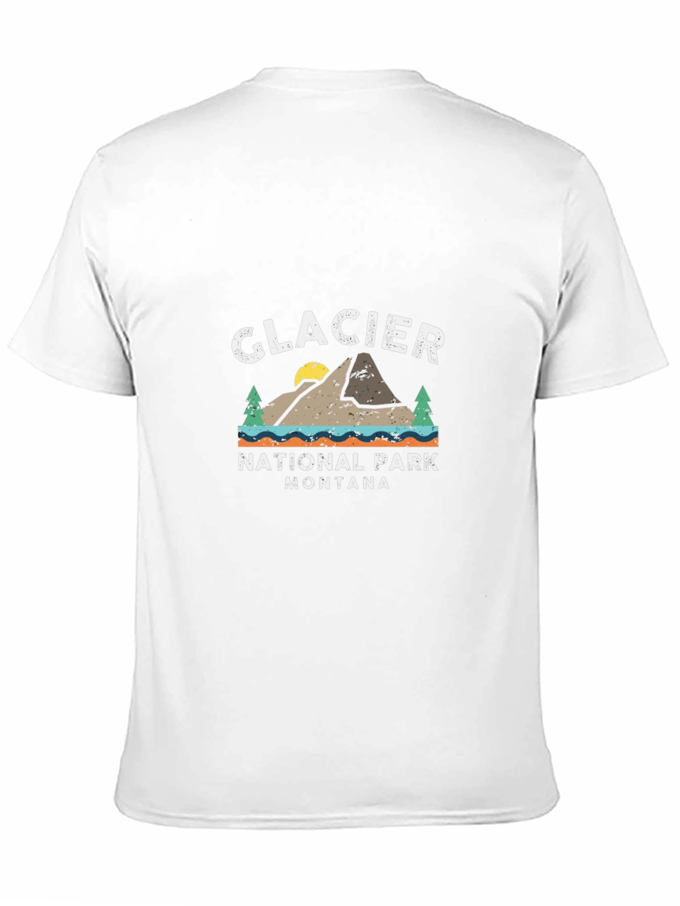 Glacier National Park Montana Graphic Tee