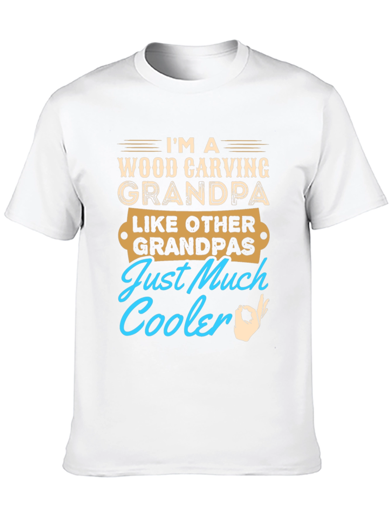 Wood Carving Grandpa T-Shirt