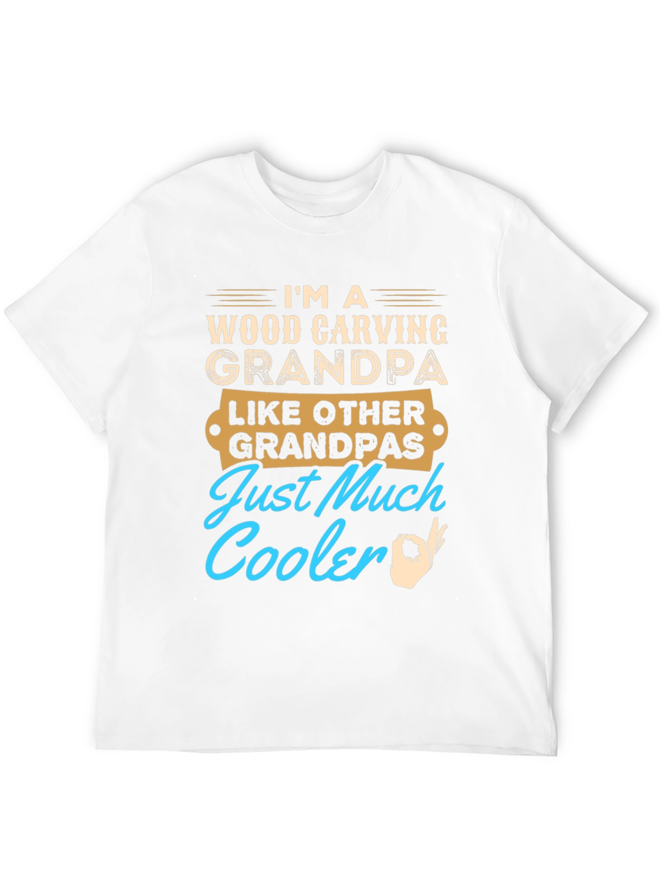 Wood Carving Grandpa T-Shirt