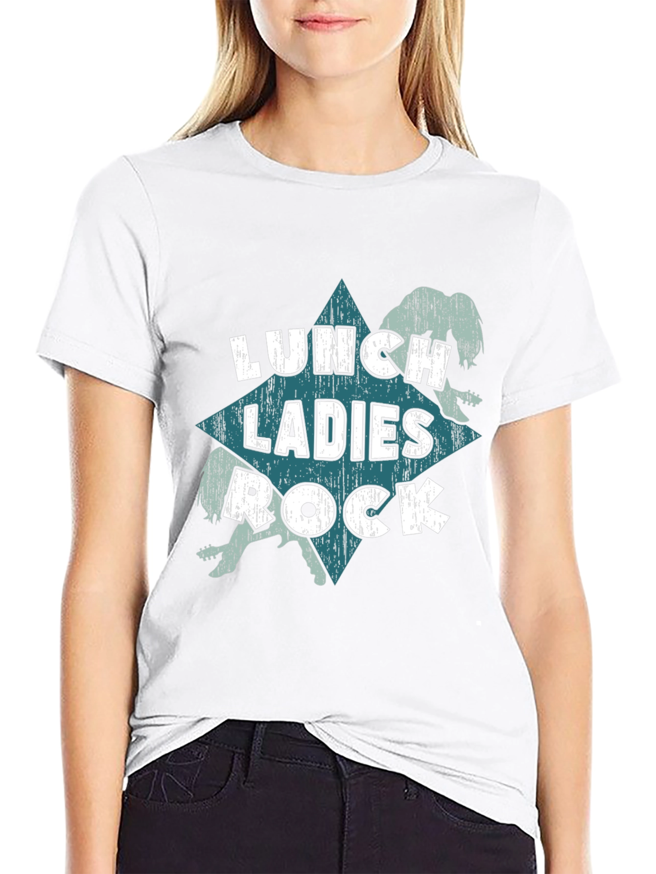 Lunch Ladies Rock T-Shirt - Cool Graphic Tee