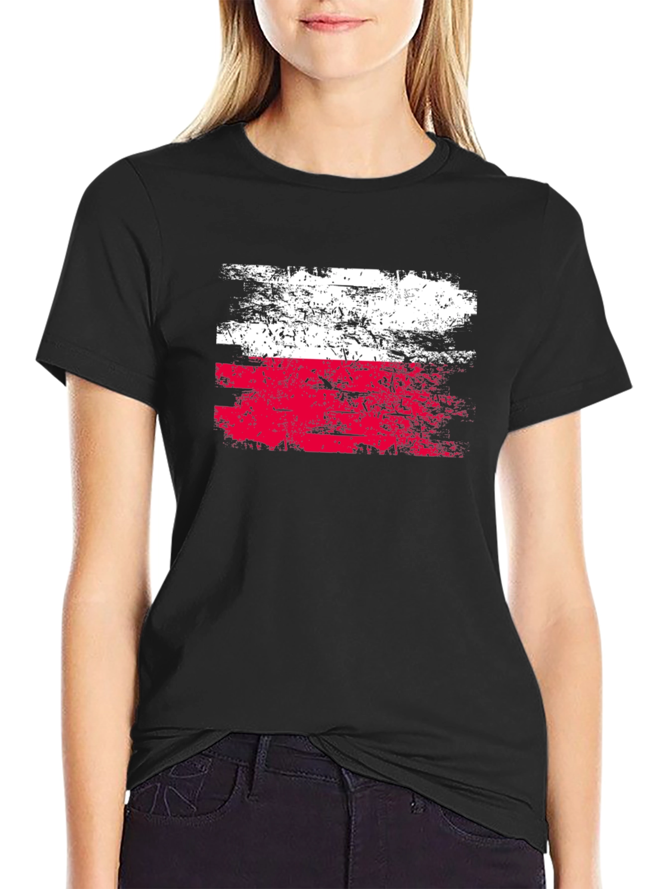 Poland Flag Graphic T-Shirt