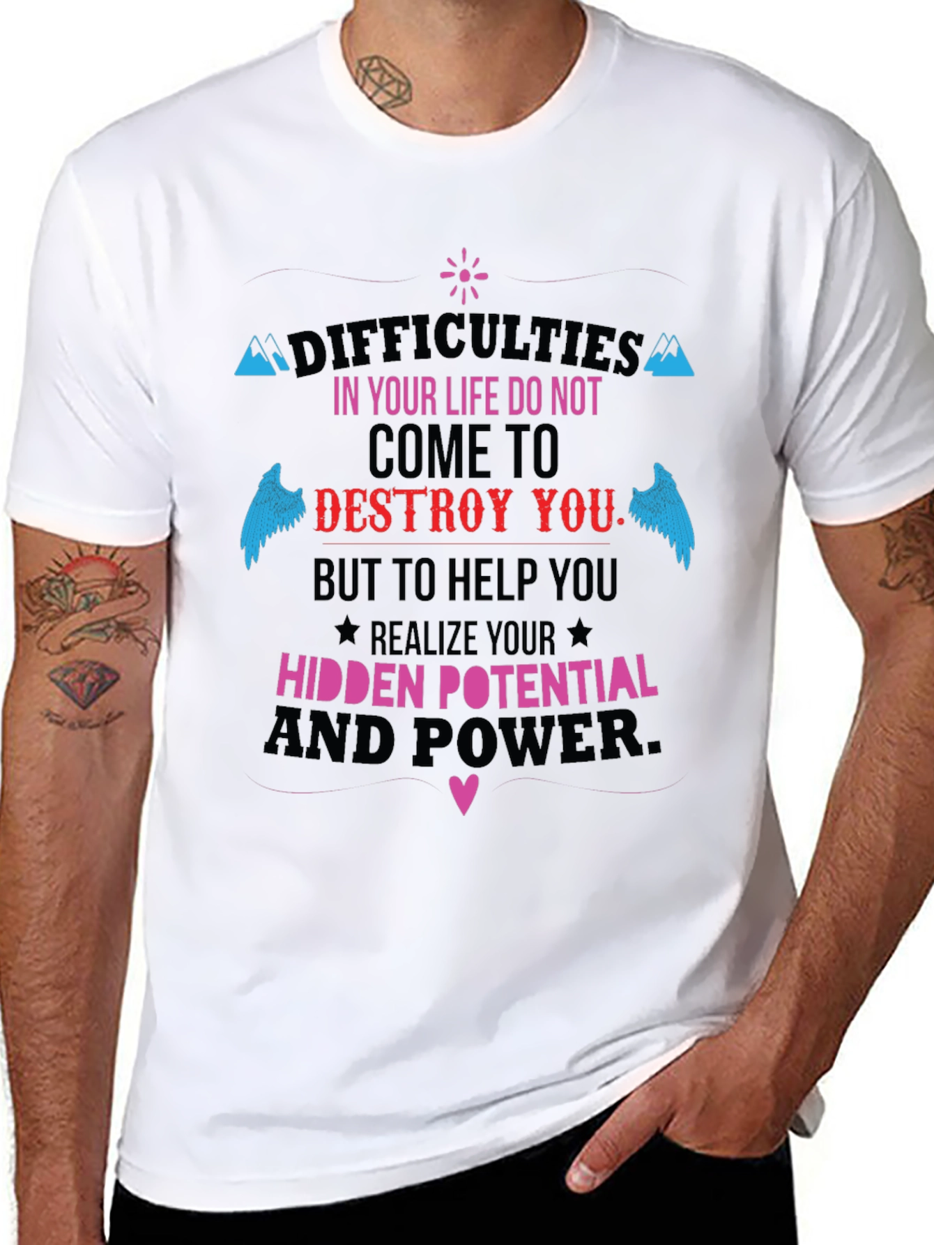 Motivational T-Shirt: Hidden Potential and Power