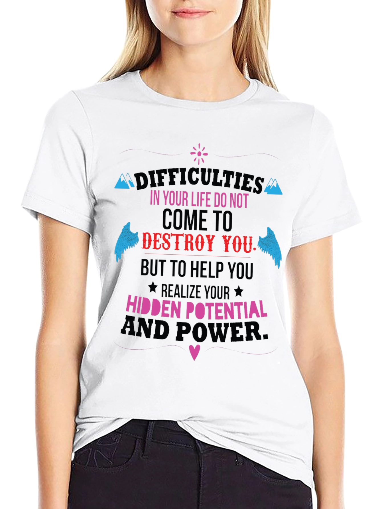 Motivational T-Shirt: Hidden Potential and Power