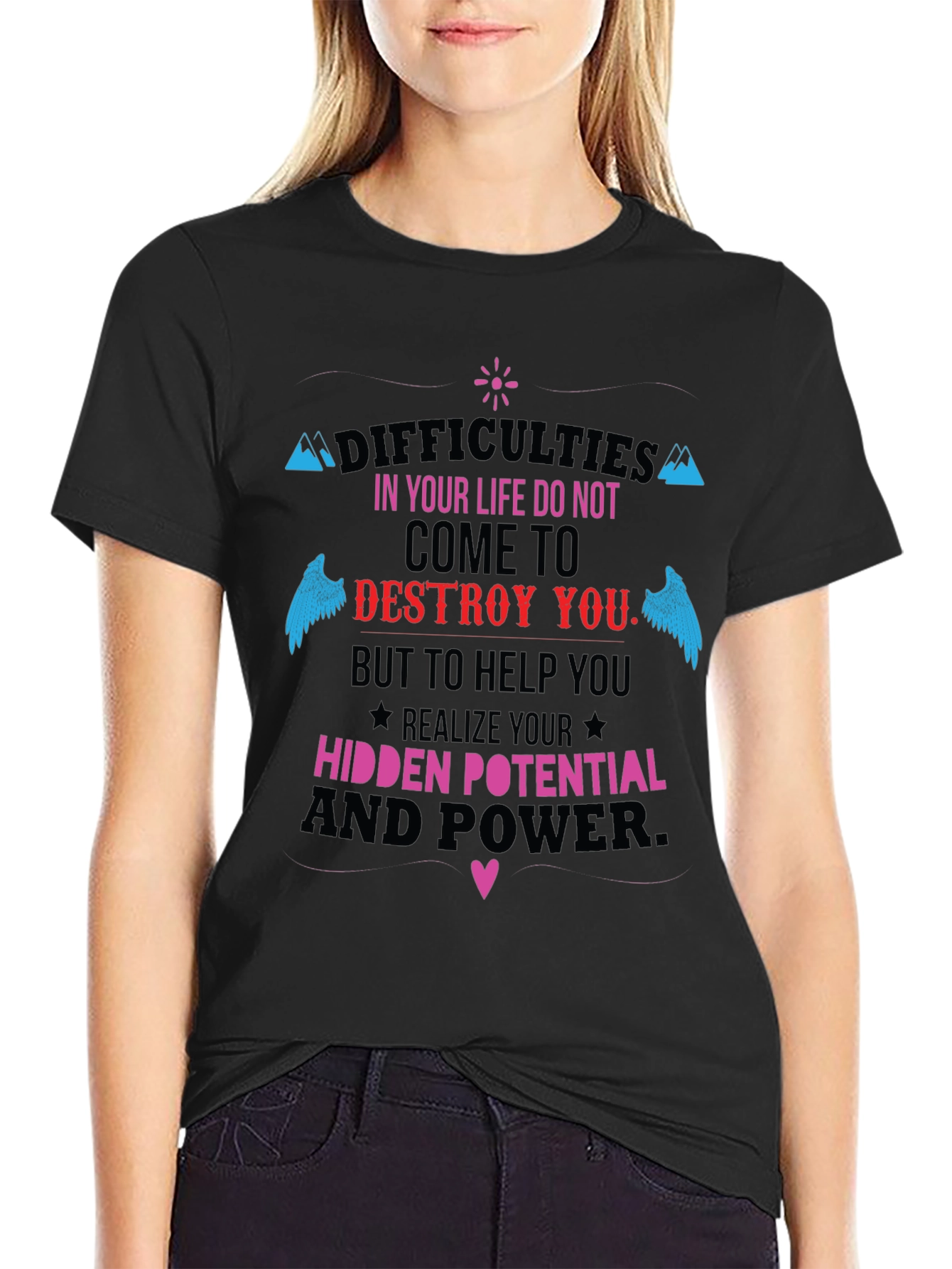 Motivational T-Shirt: Hidden Potential and Power