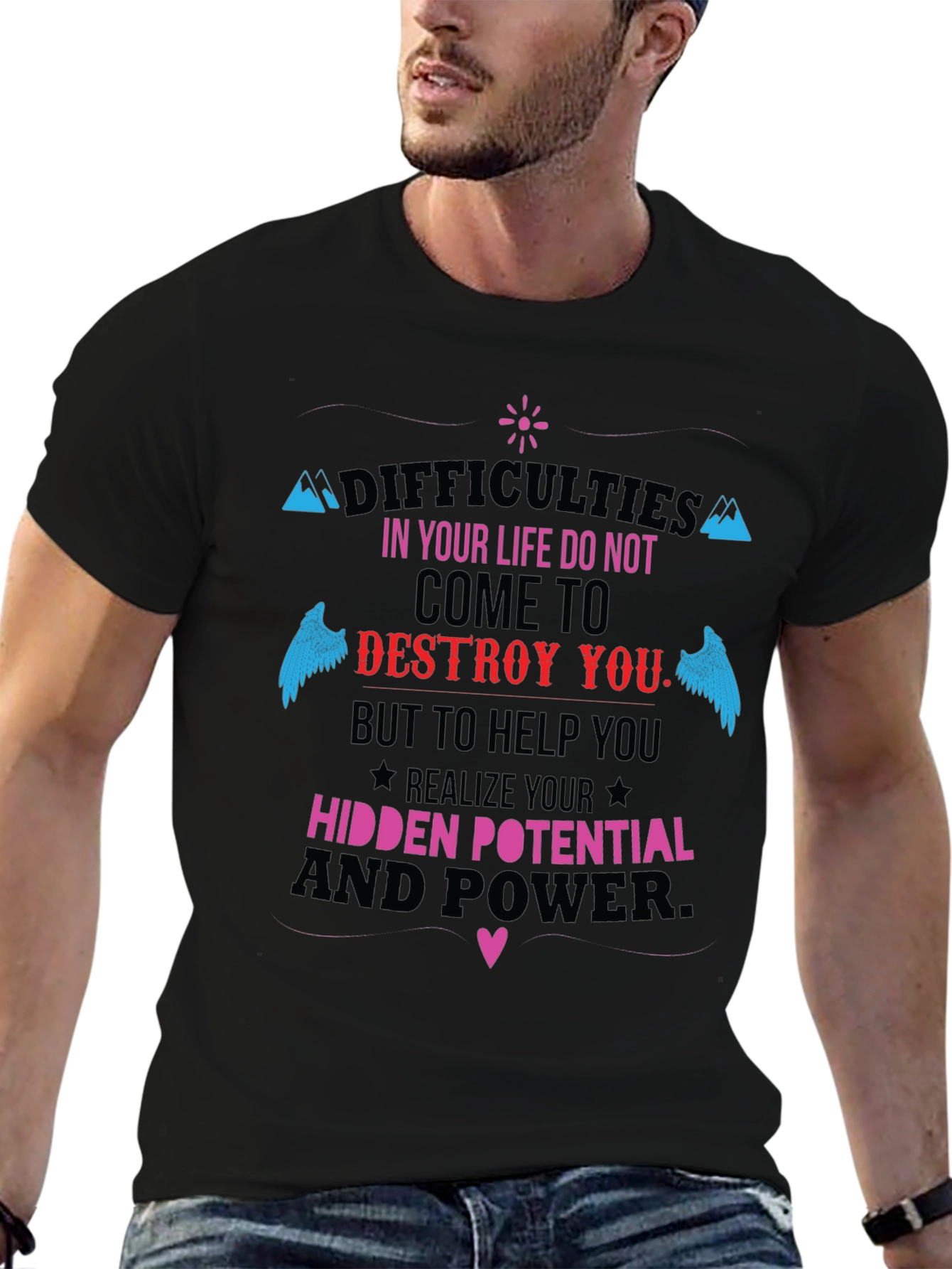 Motivational T-Shirt: Hidden Potential and Power