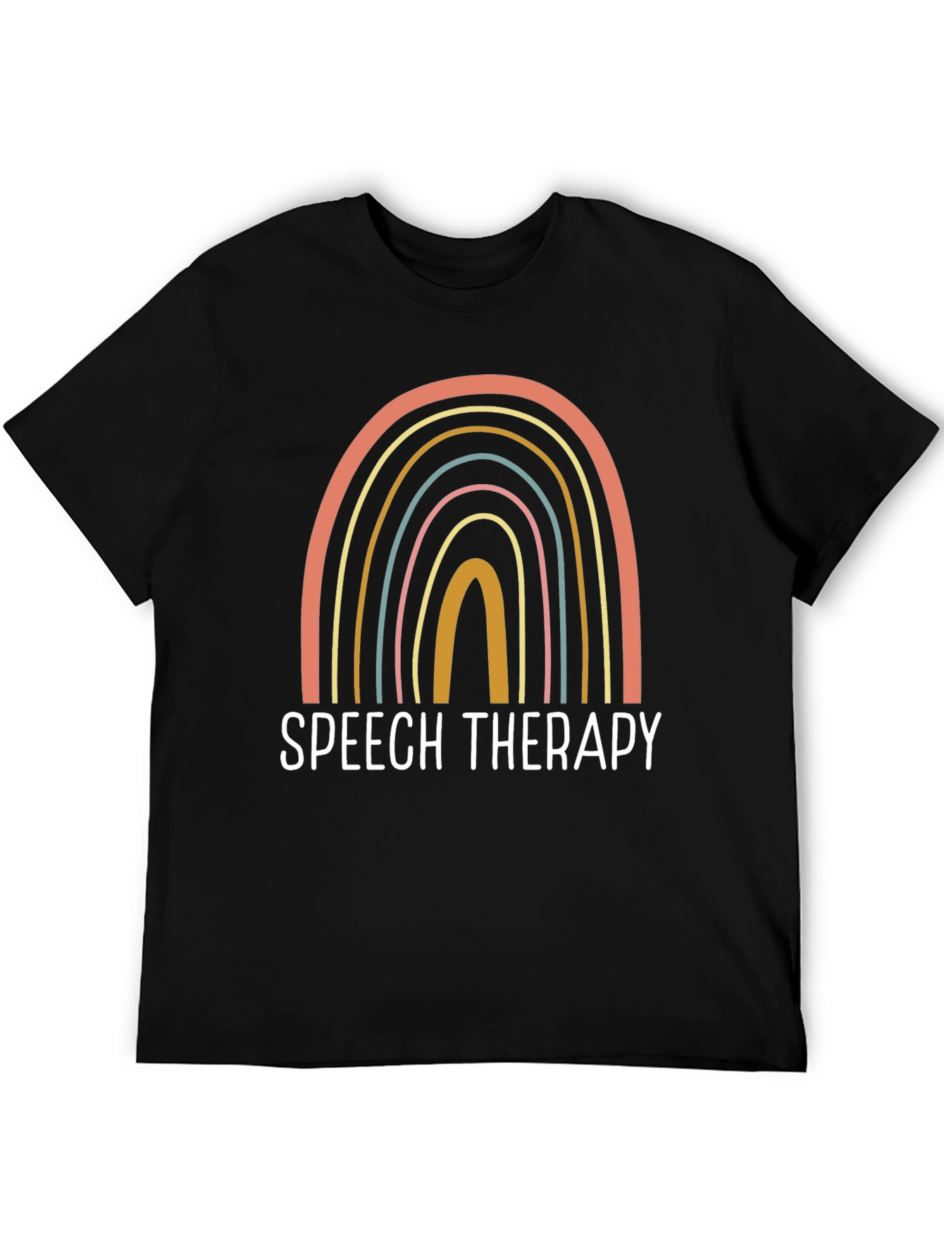 Speech Therapy Rainbow T-Shirt