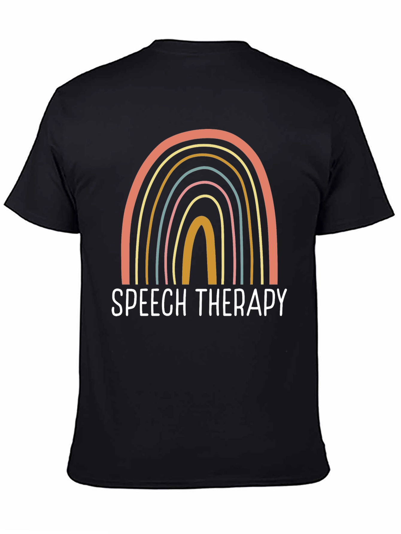 Speech Therapy Rainbow T-Shirt