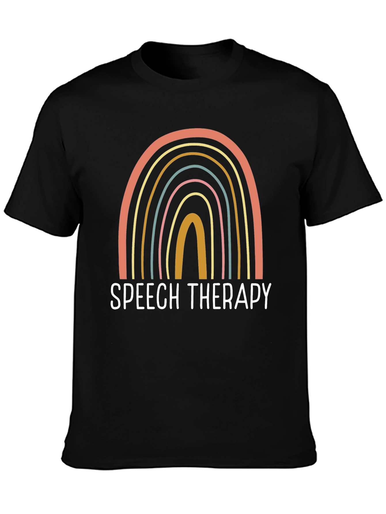 Speech Therapy Rainbow T-Shirt