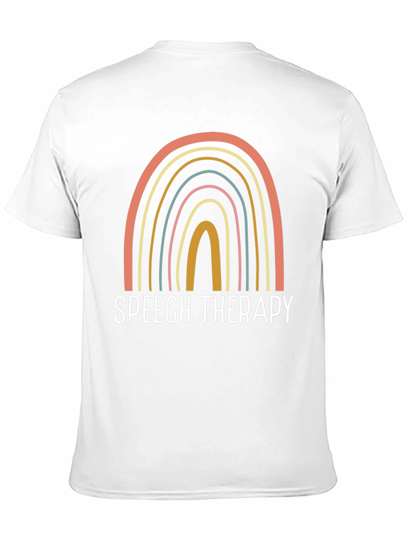 Speech Therapy Rainbow T-Shirt