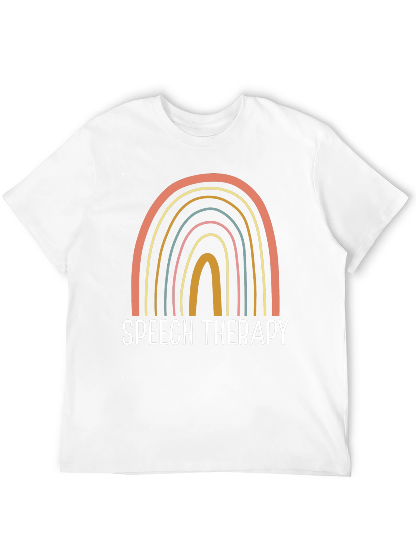 Speech Therapy Rainbow T-Shirt