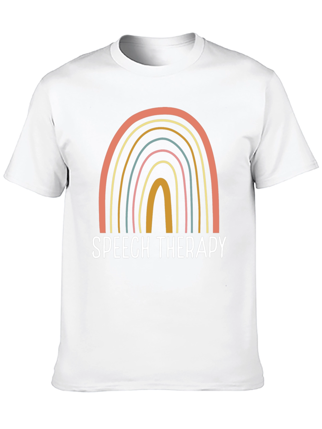 Speech Therapy Rainbow T-Shirt