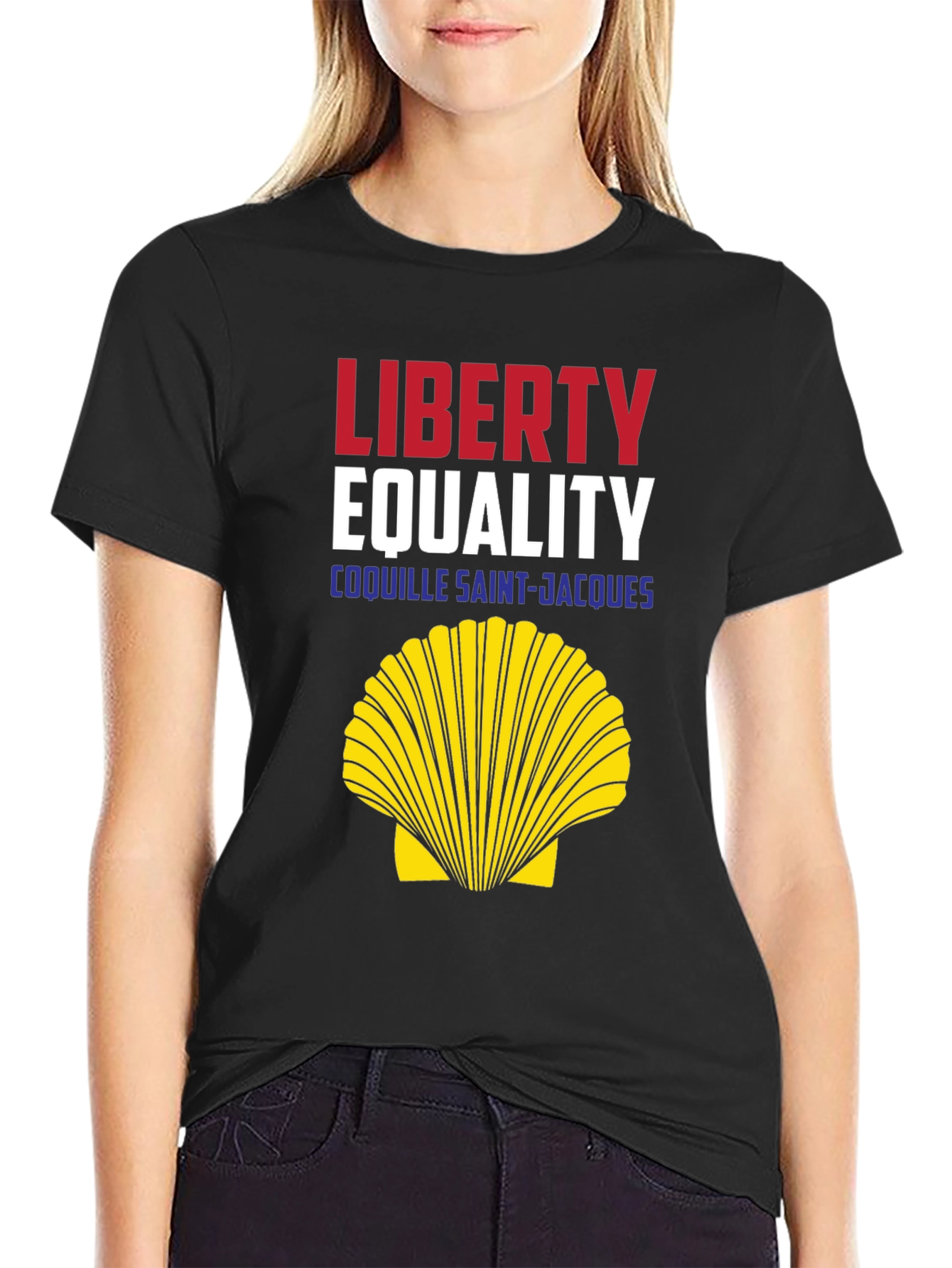 French Revolution T-Shirt - Liberty Equality Coquille Saint-Jacques