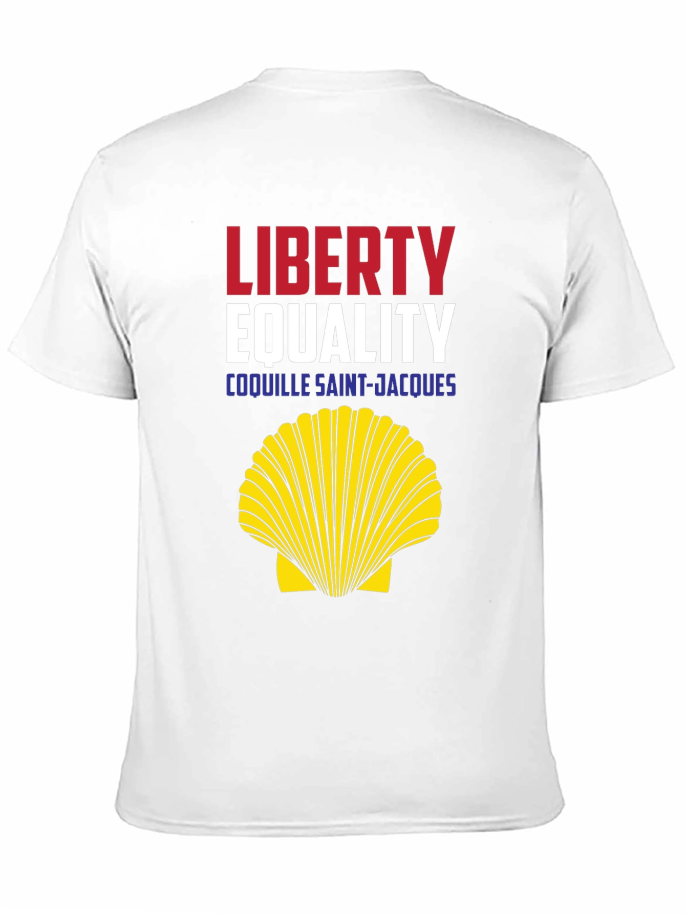 French Revolution T-Shirt - Liberty Equality Coquille Saint-Jacques