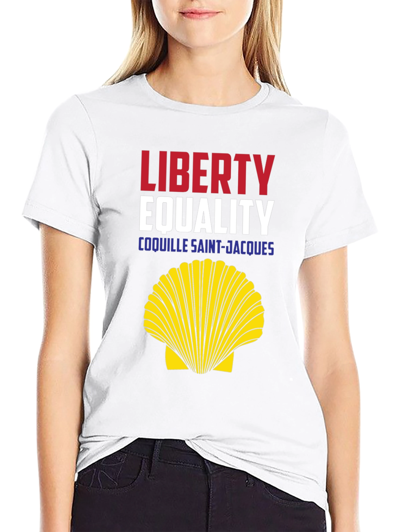 French Revolution T-Shirt - Liberty Equality Coquille Saint-Jacques