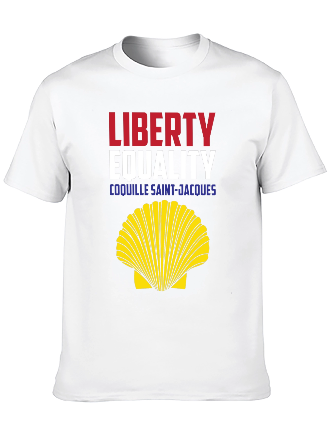 French Revolution T-Shirt - Liberty Equality Coquille Saint-Jacques