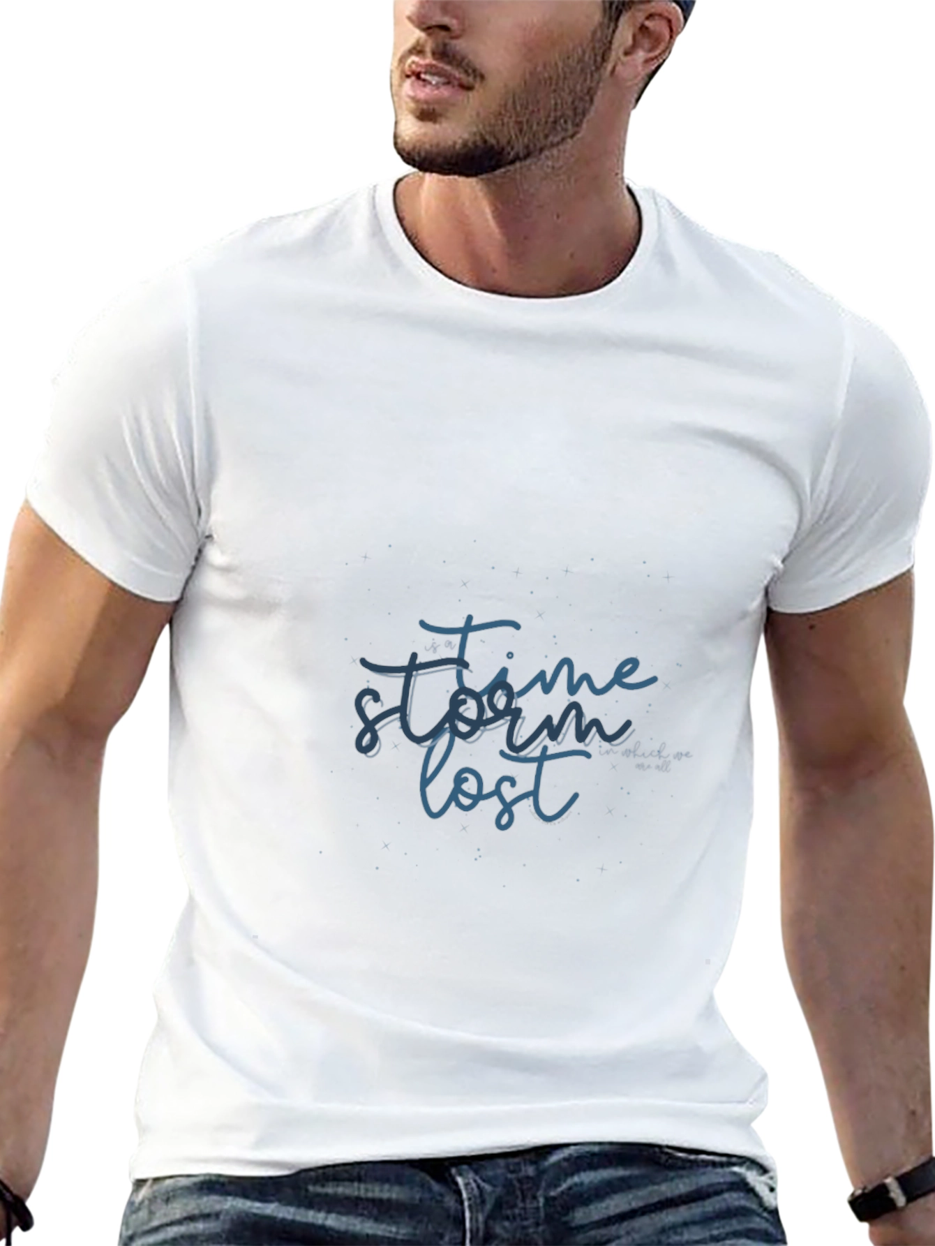Time Storm Lost Black T-Shirt